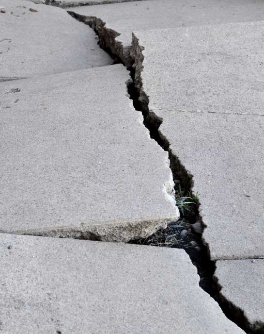 Cement Driveway Cracks