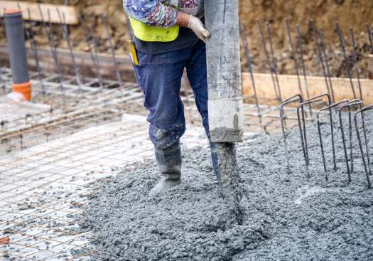 Pouring Concrete